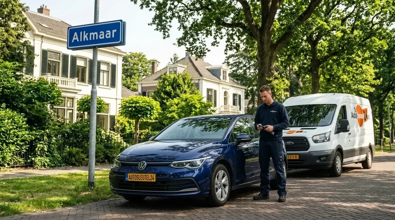Autosleutel bijmaken Alkmaar - 24/7 service op locatie