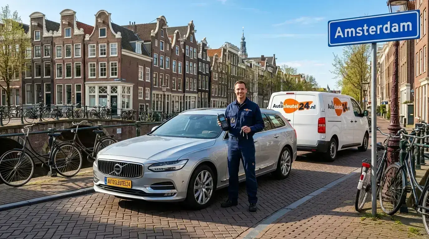 Autosleutel bijmaken Amsterdam - 24/7 service op locatie