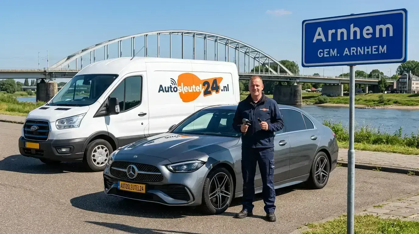 Autosleutel bijmaken Arnhem - 24/7 service op locatie