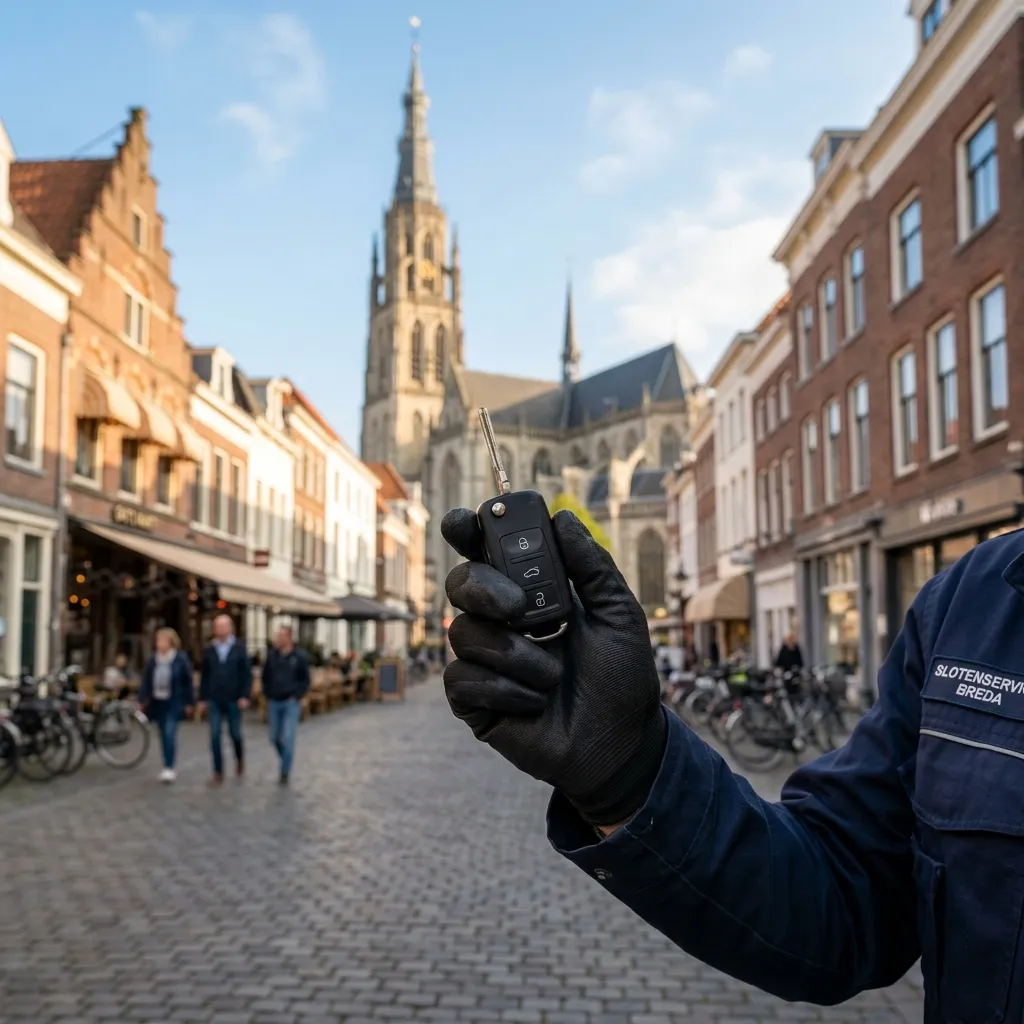 Autosleutel bijmaken Breda - 24/7 service op locatie