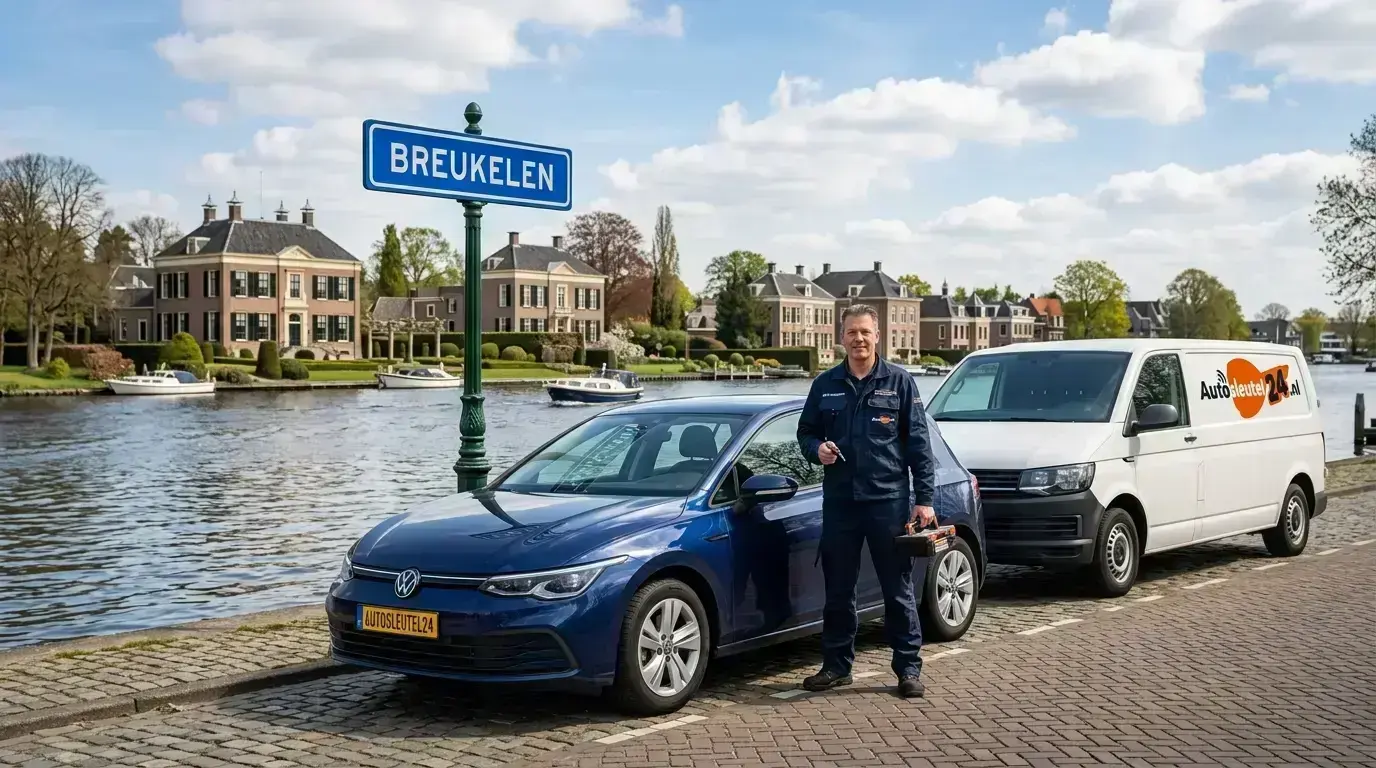 Autosleutel bijmaken Breukelen - 24/7 service op locatie