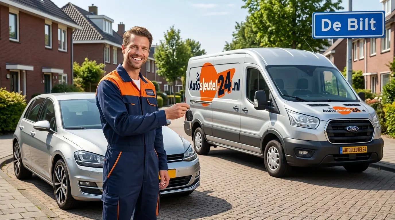 Autosleutel bijmaken De Bilt - 24/7 service op locatie