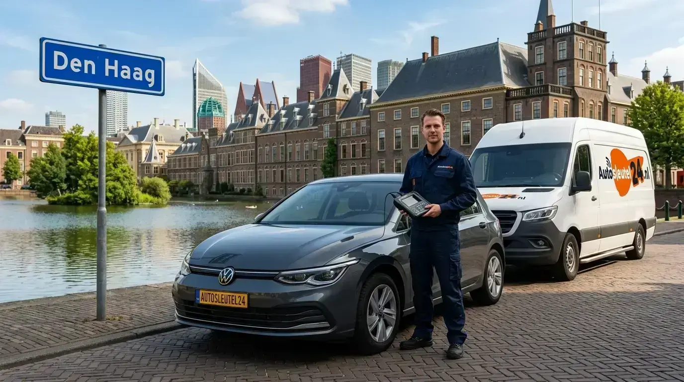 Autosleutel bijmaken Den Haag - 24/7 service op locatie