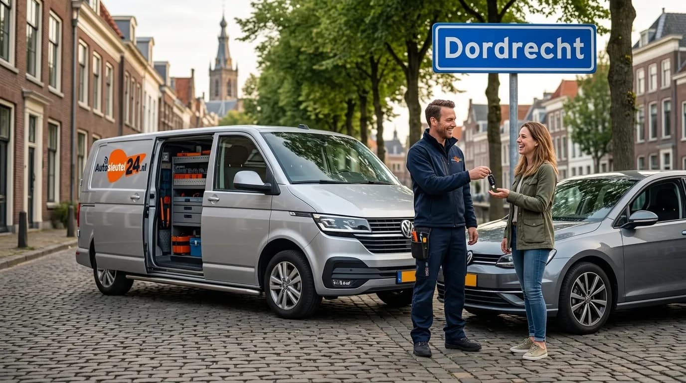 Autosleutel bijmaken Dordrecht - 24/7 service op locatie