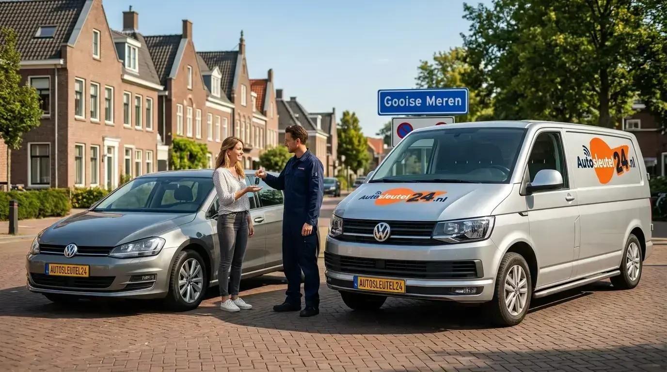 Autosleutel bijmaken Gooise Meren - 24/7 service op locatie