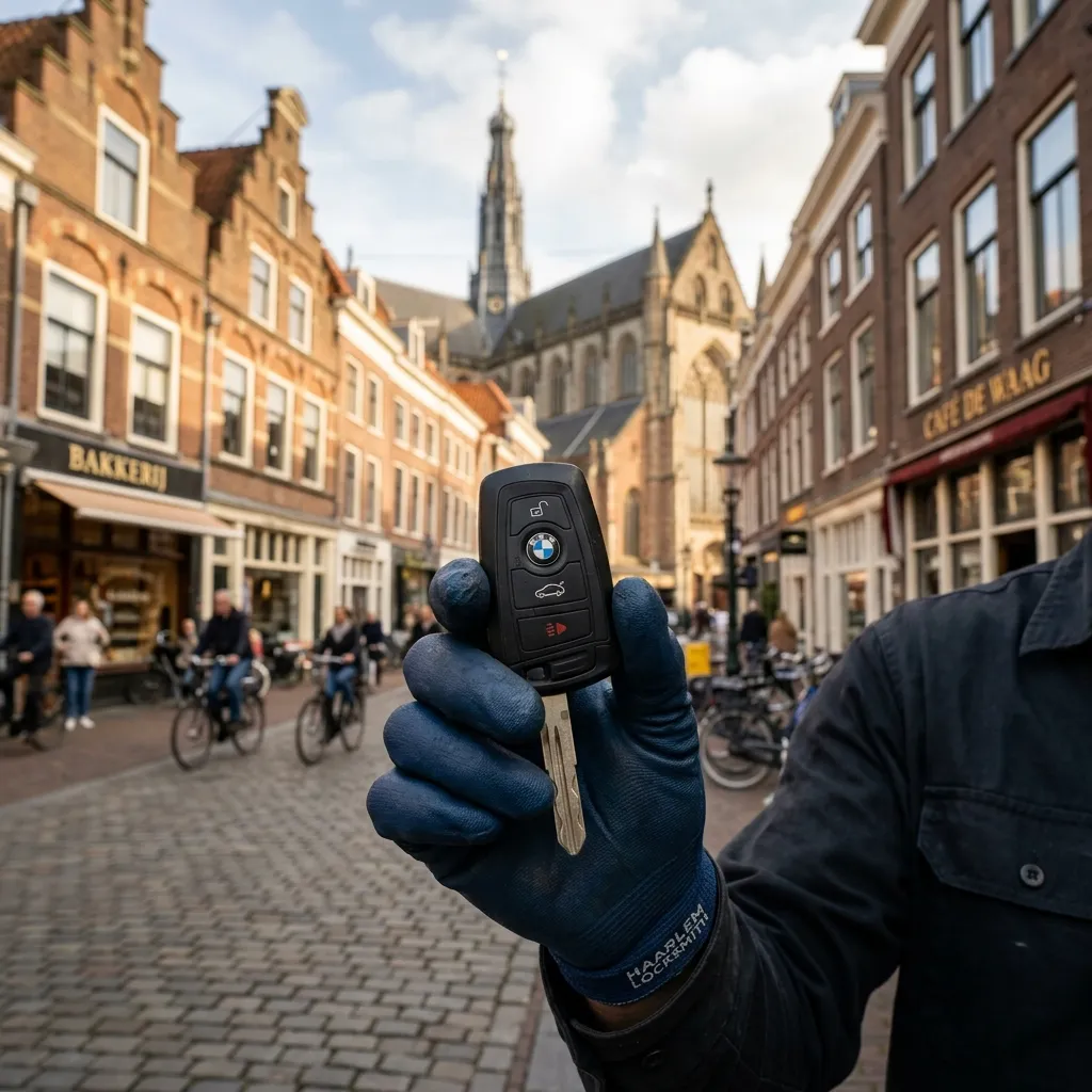 Nieuwe autosleutel bijmaken en inleren op locatie in Haarlem