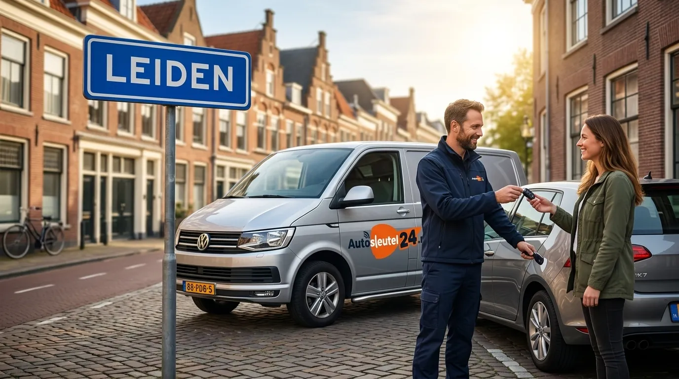 Autosleutel bijmaken Leiden - 24/7 service op locatie