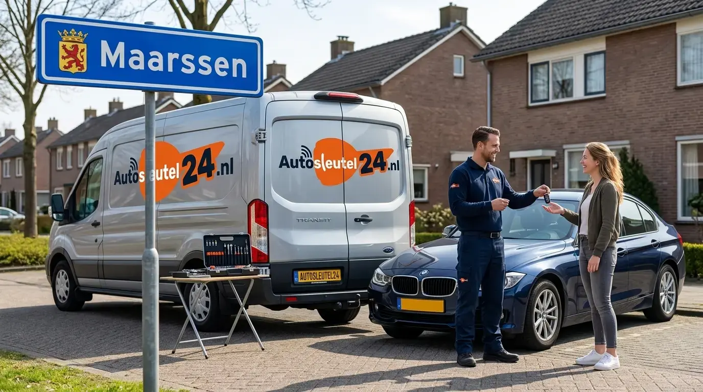 Autosleutel bijmaken Maarssen - 24/7 service op locatie
