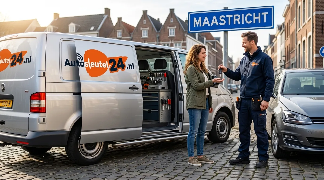 Autosleutel bijmaken Maastricht - 24/7 service op locatie