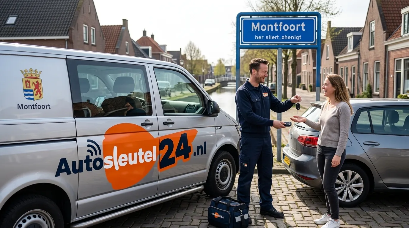 Autosleutel bijmaken Montfoort - 24/7 service op locatie