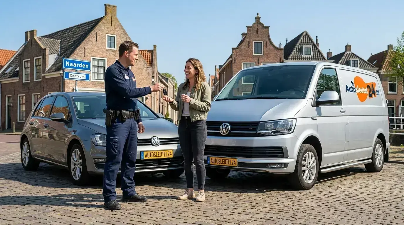 Autosleutel bijmaken Naarden - 24/7 service op locatie