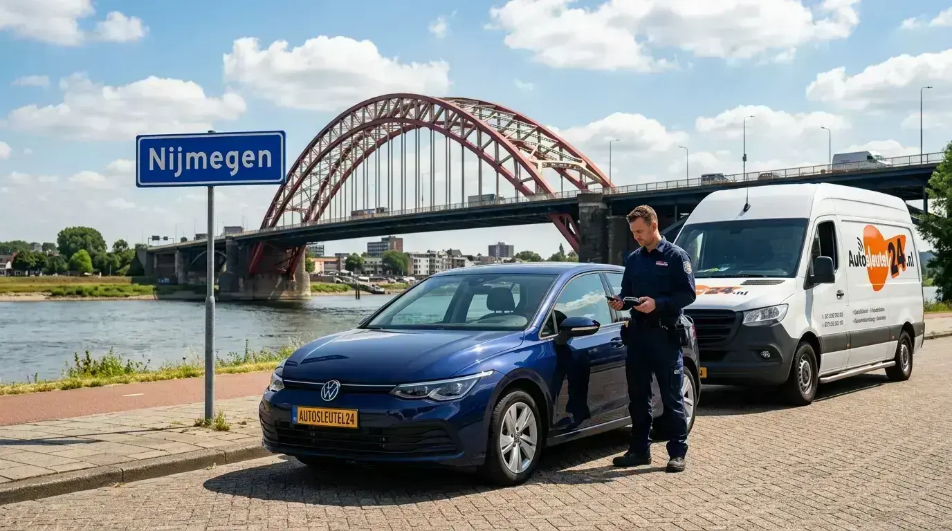 Autosleutel bijmaken Nijmegen - 24/7 service op locatie