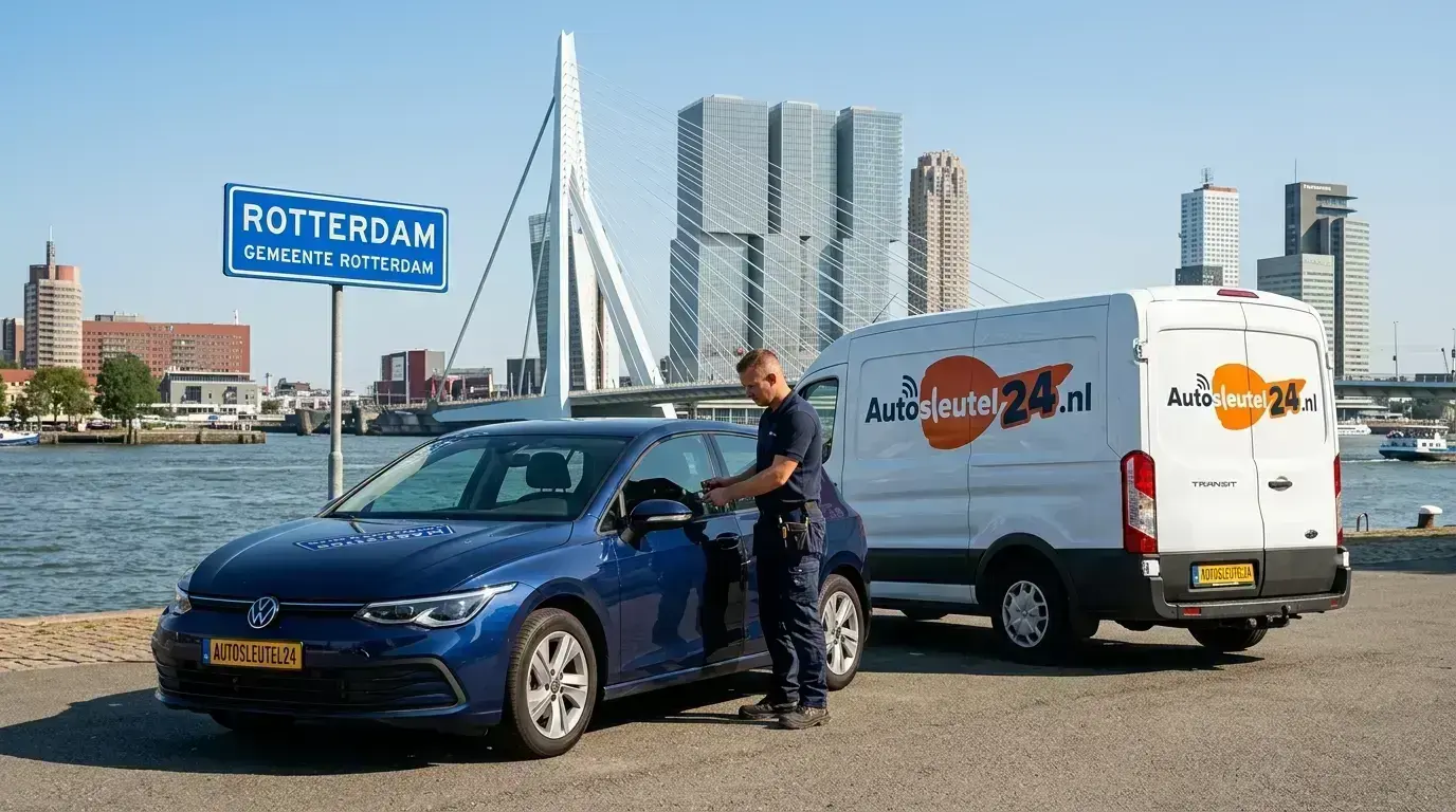 Autosleutel bijmaken Rotterdam - 24/7 service op locatie
