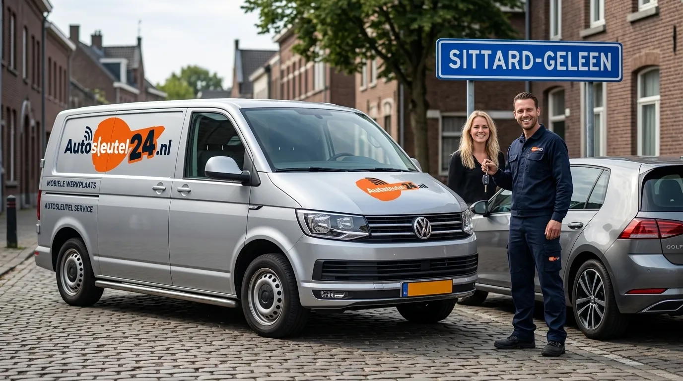 Autosleutel bijmaken Sittard-Geleen - 24/7 service op locatie