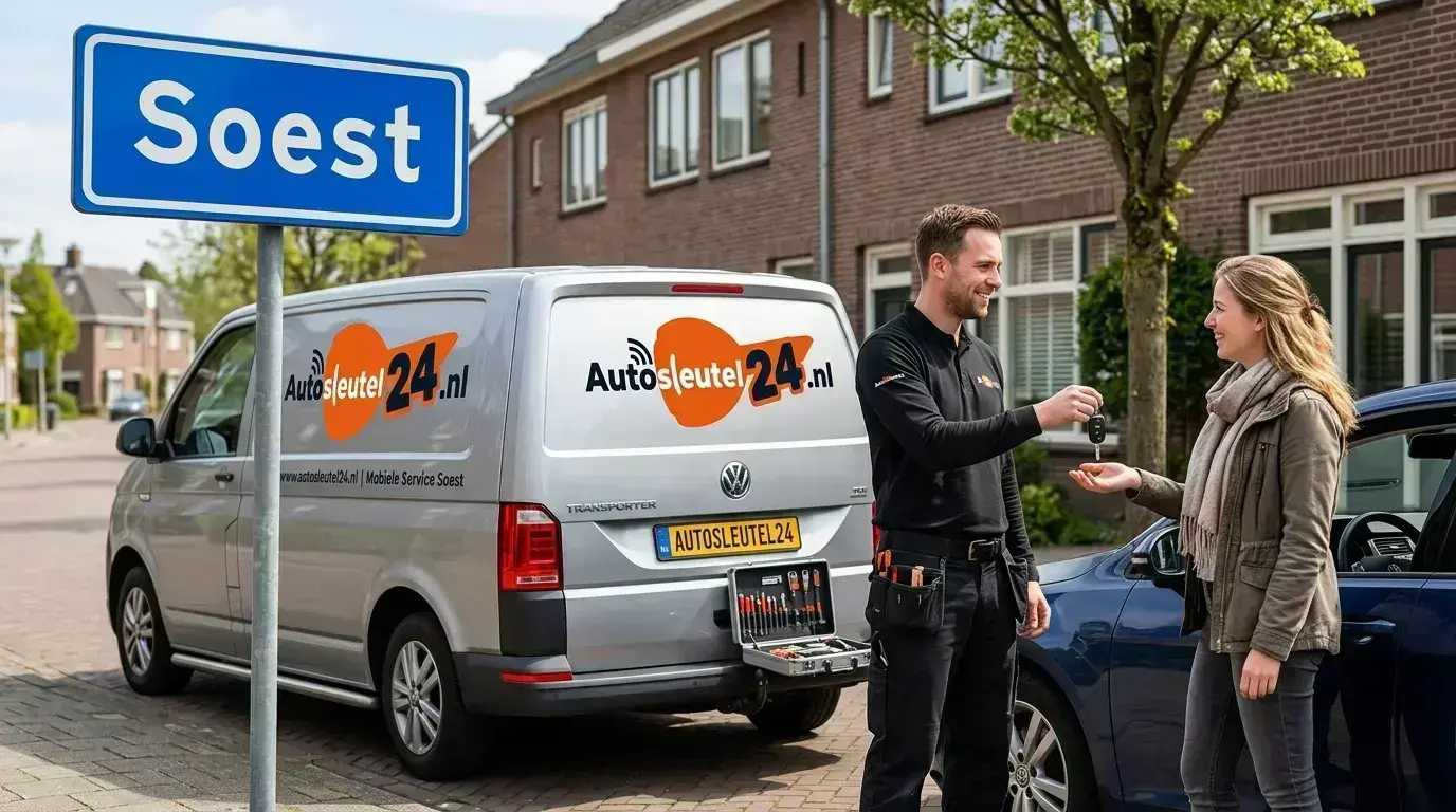 Autosleutel bijmaken Soest - 24/7 service op locatie