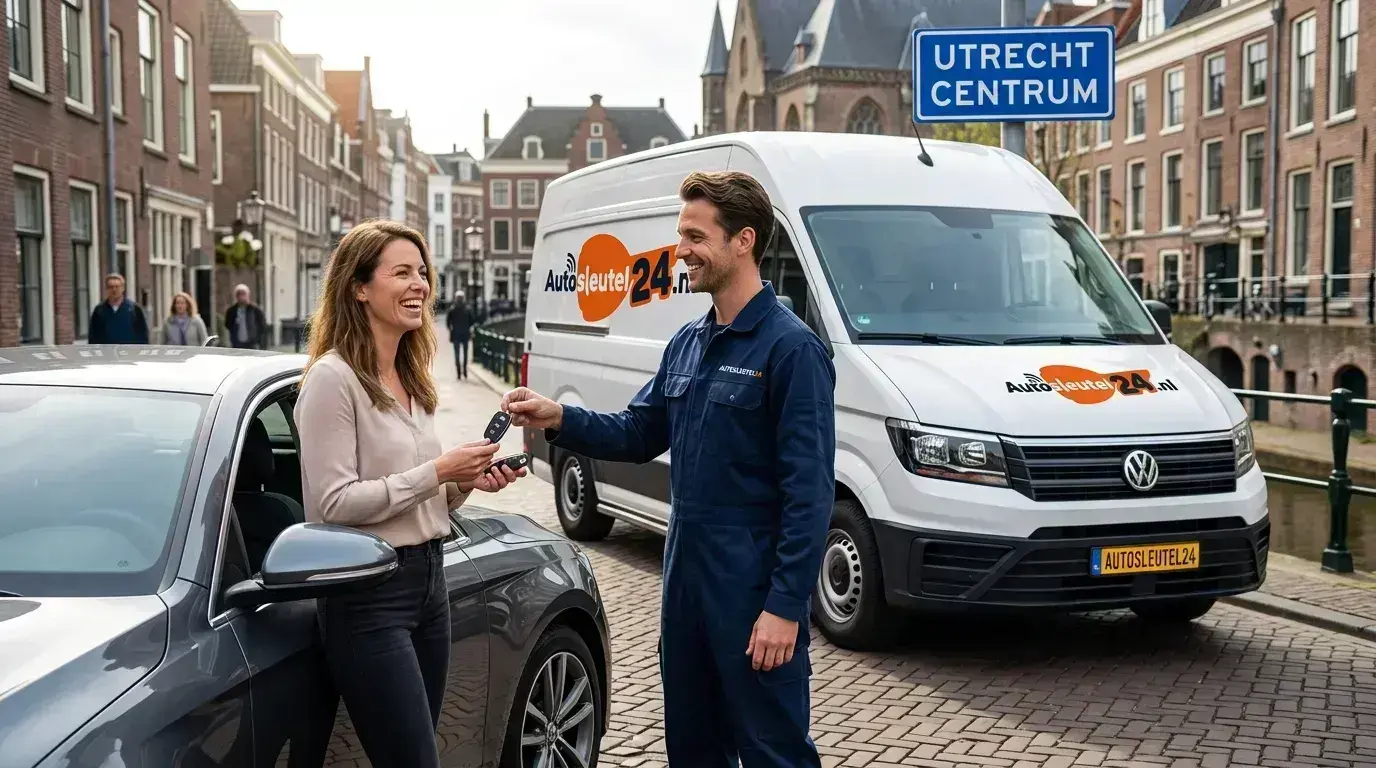 Autosleutel bijmaken Utrecht Centrum - 24/7 service op locatie