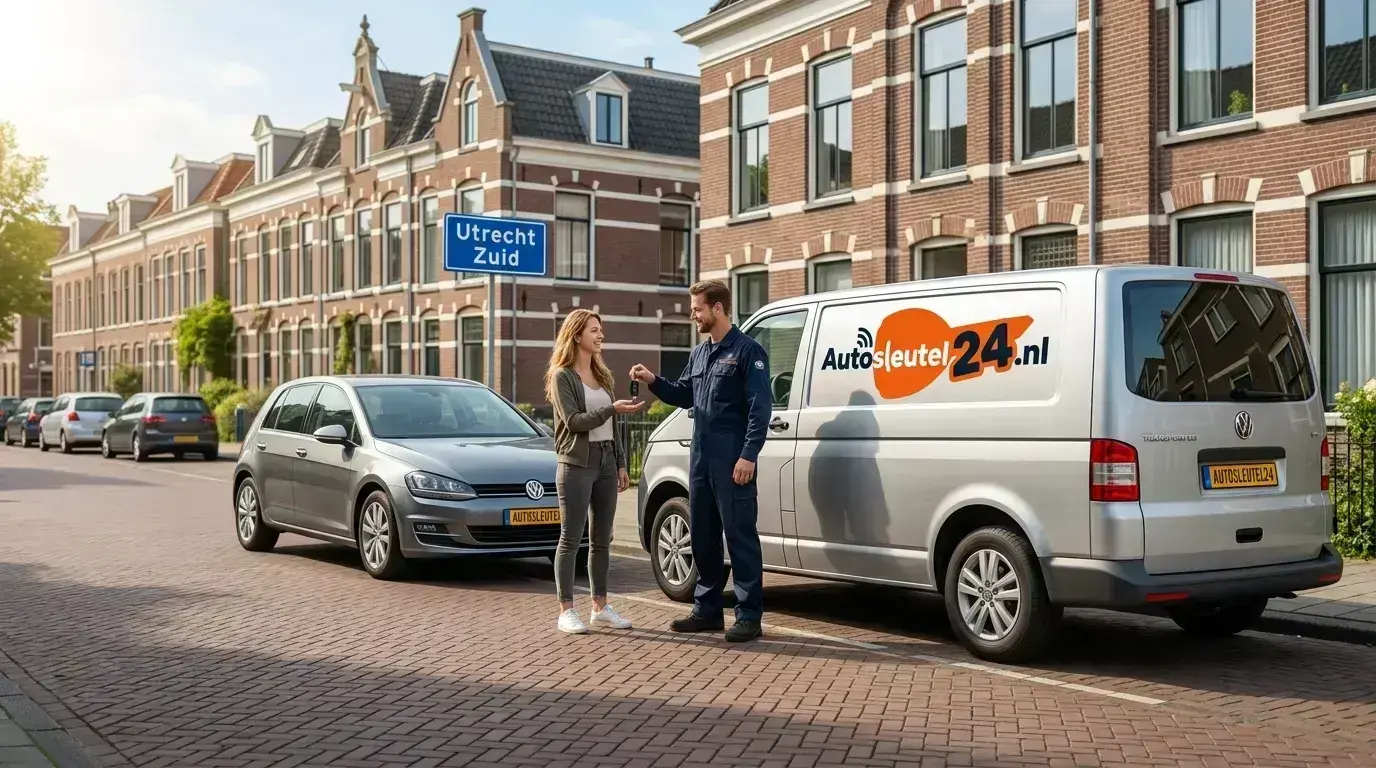 Autosleutel bijmaken Utrecht Zuid - 24/7 service op locatie