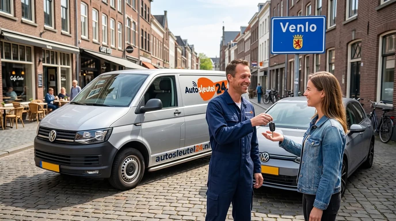 Autosleutel bijmaken Venlo - 24/7 service op locatie