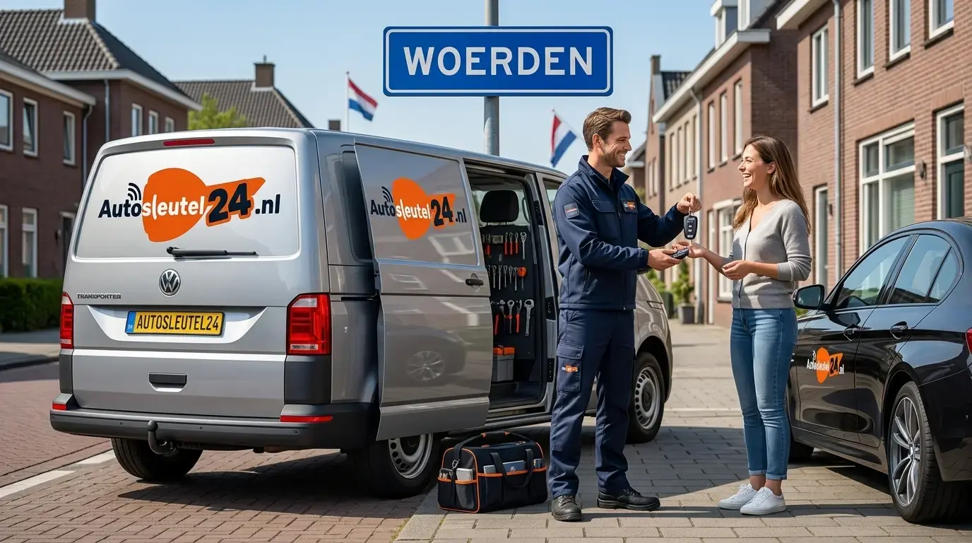 Autosleutel bijmaken Woerden - 24/7 service op locatie
