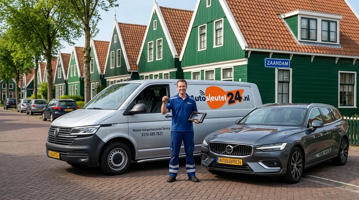 Autosleutel bijmaken Zaandam - 24/7 service op locatie