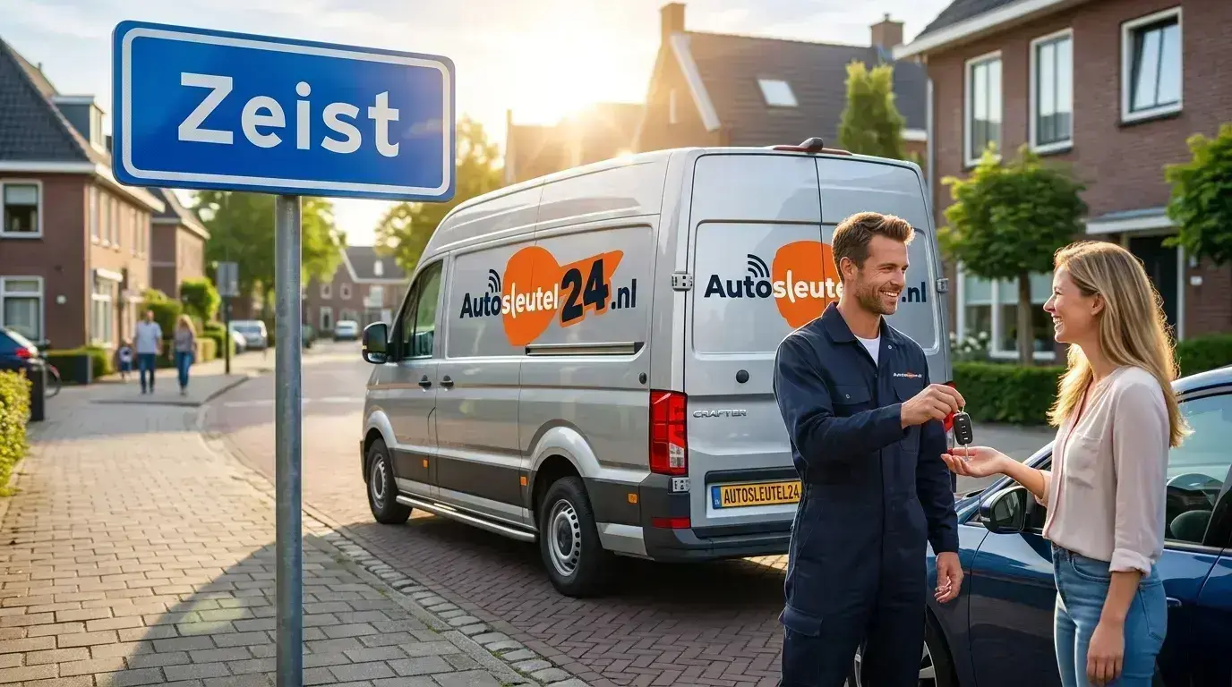 Autosleutel bijmaken Zeist - 24/7 service op locatie