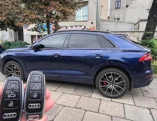 Audi smart key autosleutel inleren op locatie Utrecht Overvecht