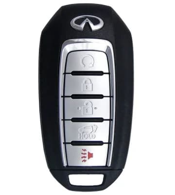 Infiniti sleutel bijmaken voorbeeld 1