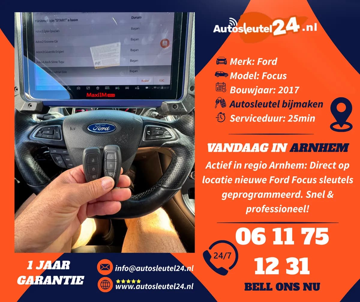 Ford autosleutel bijmaken