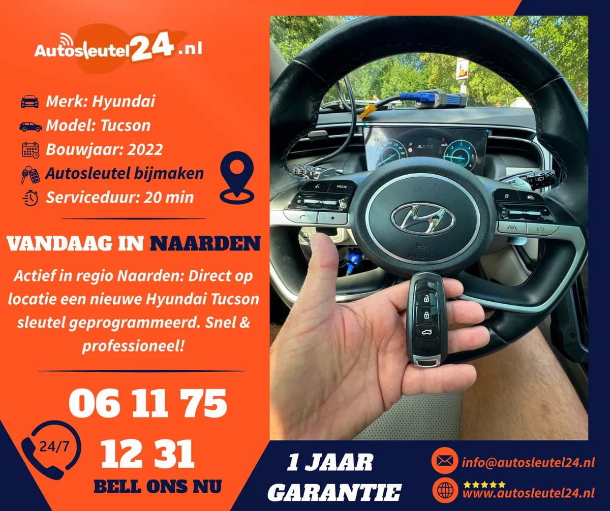 Hyundai autosleutel bijmaken