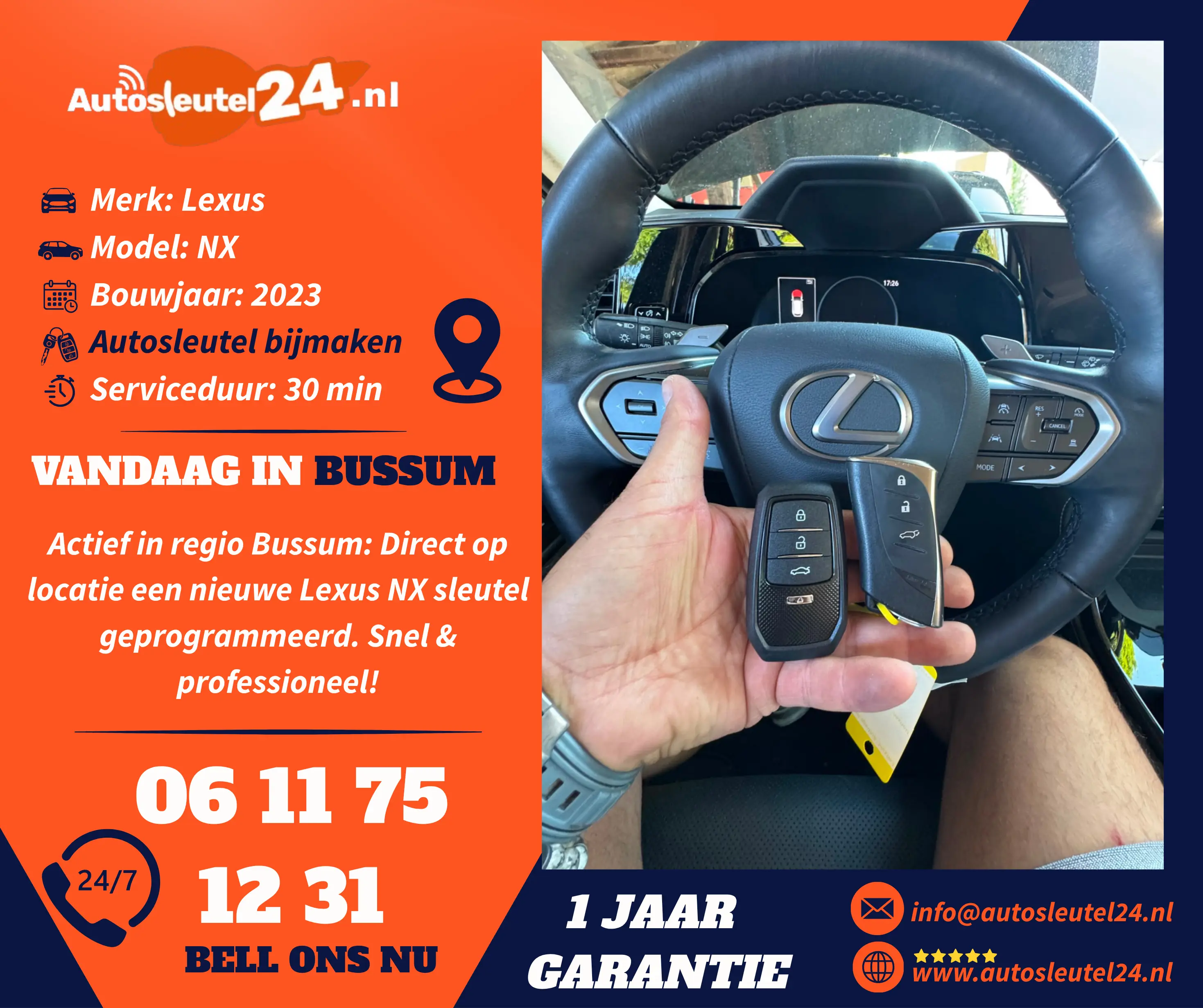 Lexus Autosleutel Bijmaken Amsterdam 1