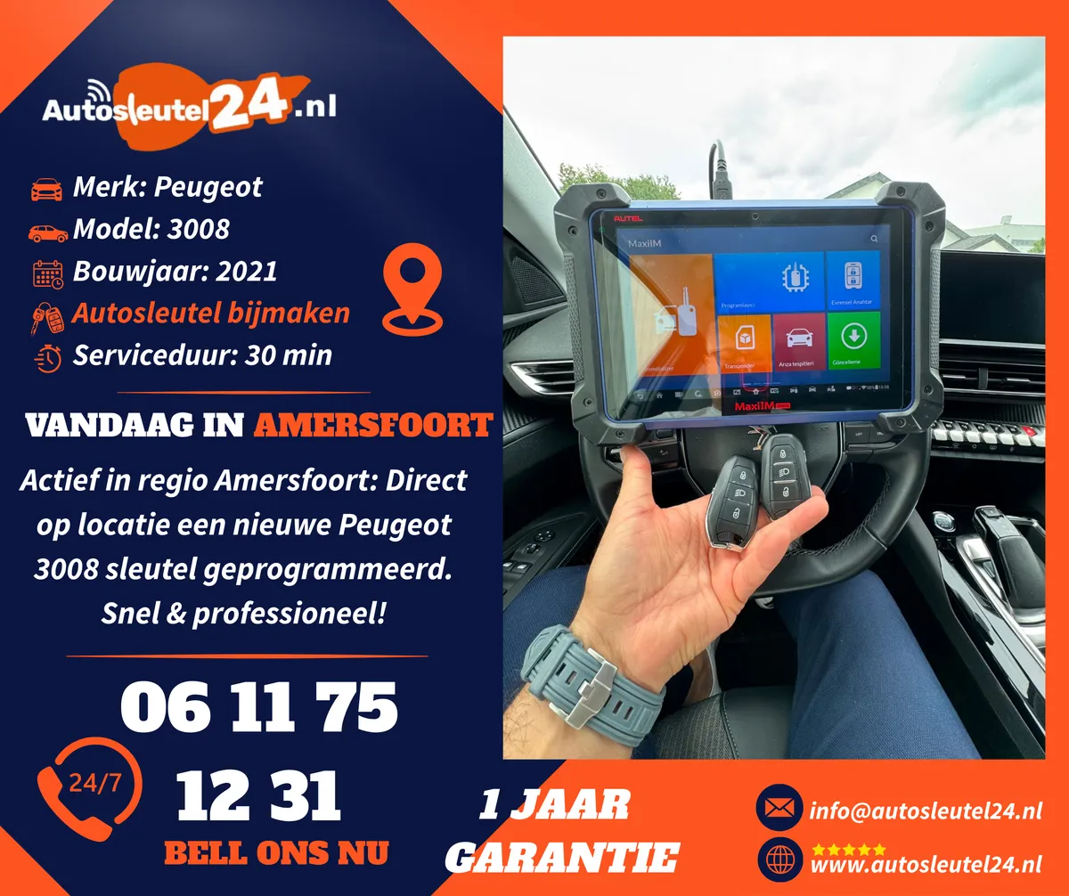 Peugeot Autosleutel Bijmaken 529b14