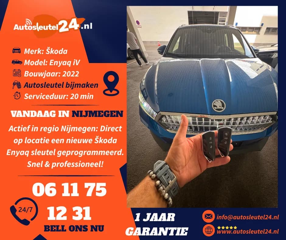 Skoda Autosleutel Bijmaken C8d995