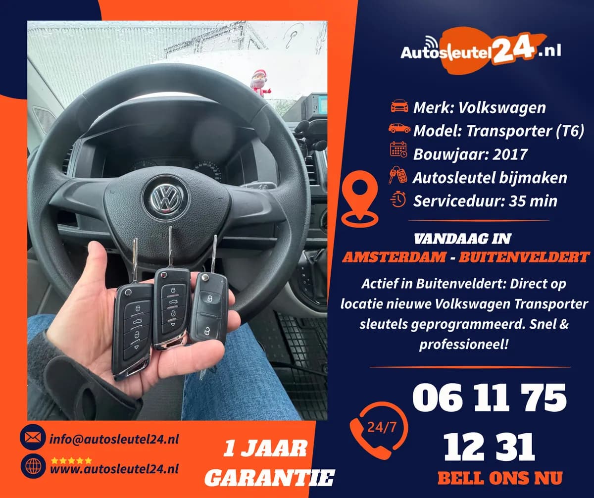 Volkswagen Autosleutel Bijmaken F07ca9