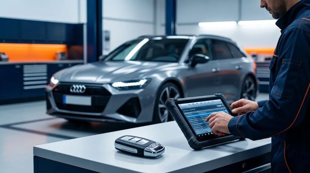 Audi autosleutel bijmaken en programmeren