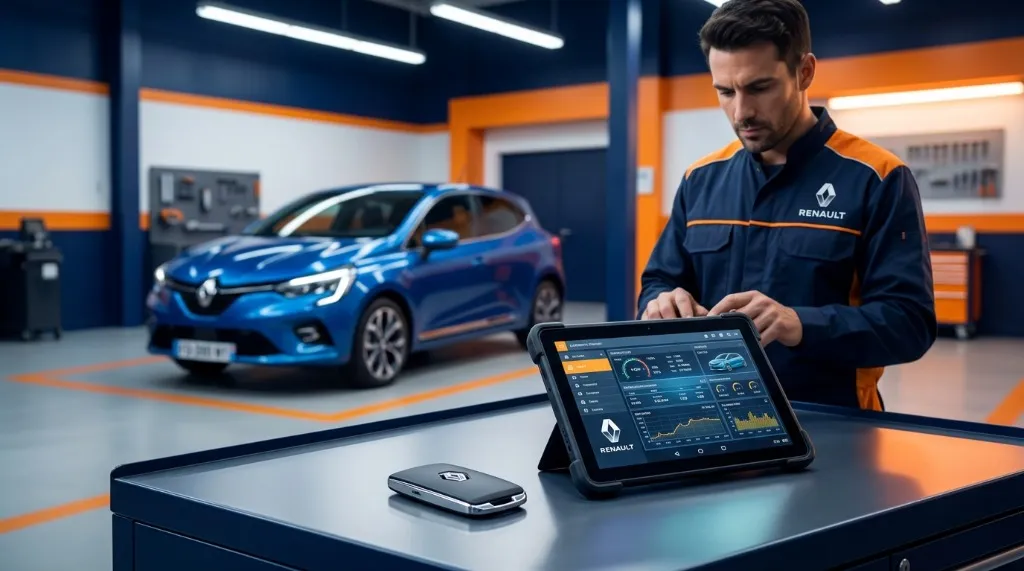 Renault autosleutel bijmaken en programmeren
