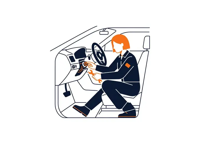 Dacia contactslot vervangen