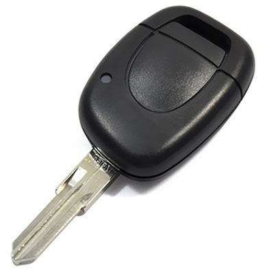 Sleutelbehuizing geschikt voor Renault Megane, Clio, Kangoo en Opel – 1 knop (10RC1RN)