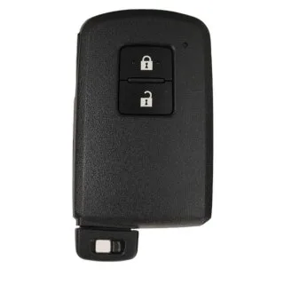 Smart key (keyless) geschikt voor Toyota Yaris – 2 knoppen – 433 MHz (12YR1TO)