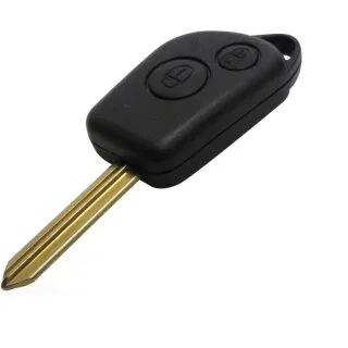 Sleutelbehuizing geschikt voor Citroën C4 Grand Picasso, C4 Picasso, C8 – 2 knoppen (05RC1CT)