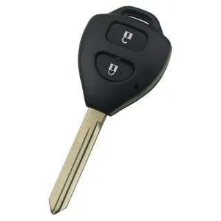 Sleutelbehuizing geschikt voor Toyota Yaris – 2 knoppen (56YRC1TO)