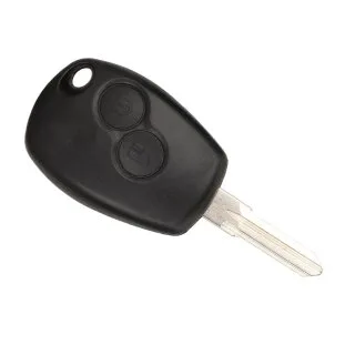 Autosleutel met afstandsbediening geschikt voor Renault – 2 knoppen – 433 MHz (79R101HU1RN)