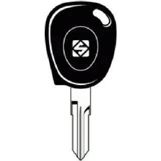 Sleutel zonder chip voor Renault (lege behuizing) (2TC10VA)