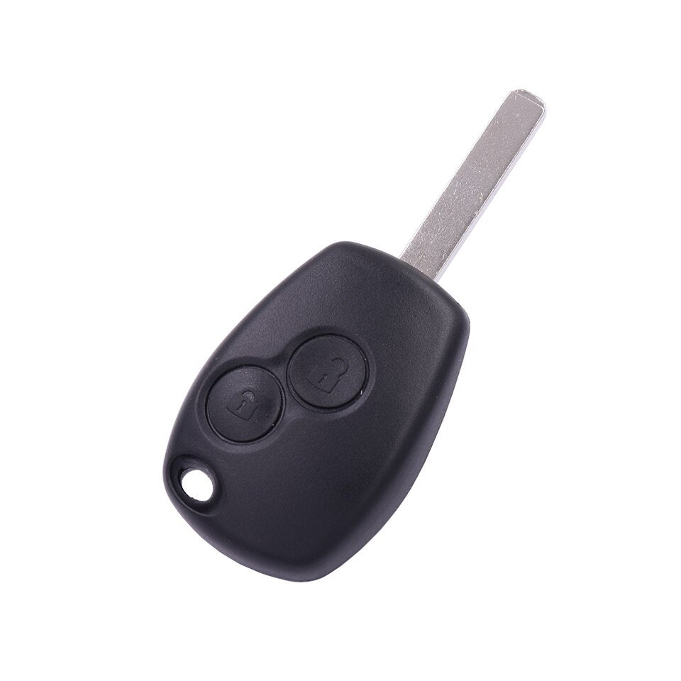 Autosleutel met afstandsbediening geschikt voor Renault Trafic, Symbol, Twingo en Opel – 2 knoppen – 433 MHz (A2R101VRN)