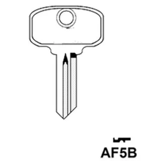 Autosleutel zonder startonderbreker (5BAF)
