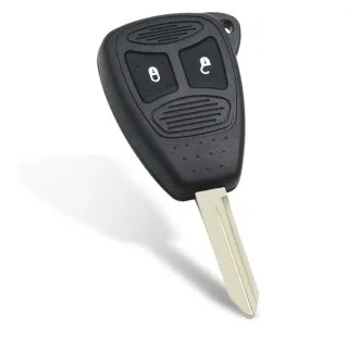 Sleutelbehuizing geschikt voor Chrysler Sebring, 300C, PT Cruiser, Voyager e.a. – 2 knoppen (53YRC1CH)