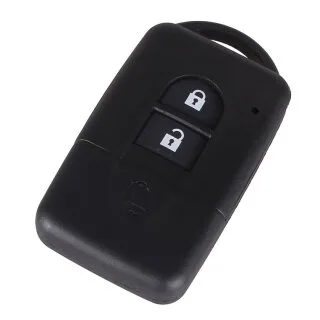 Smart key behuizing geschikt voor Nissan Qashqai, Micra K12, Note E11, X-Trail T30 e.a. – 2 knoppen (52RC1NI)
