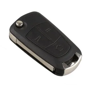 Klapsleutel met afstandsbediening geschikt voor Opel Vectra C, Signum – 3 knoppen – 433 MHz (EAR109IOP)