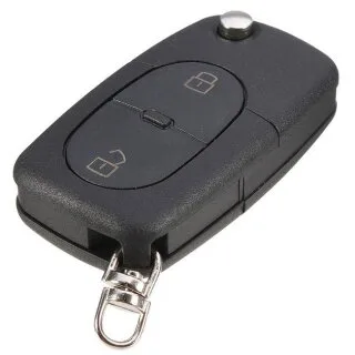 Klapsleutel behuizing geschikt voor Audi A3, A4, A6, A8 e.a. – 3 knoppen (53RC1AU)