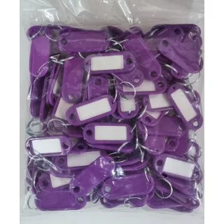 Sleutelhanger lila 100 stuks (859015)