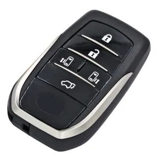 Smart key behuizing geschikt voor Toyota Alphard – 5 knoppen (14YRC1TO)
